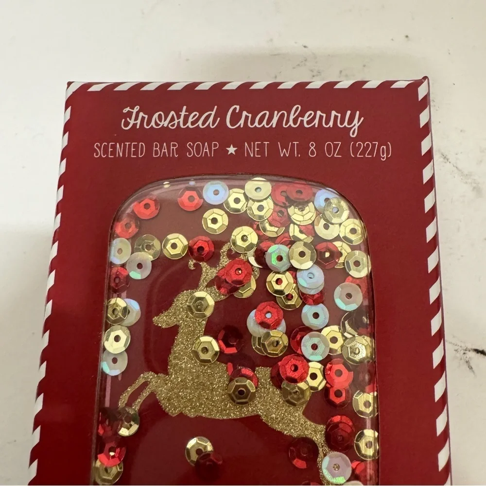 Frosted Cranberry Scented Bar Soap 8 OZ